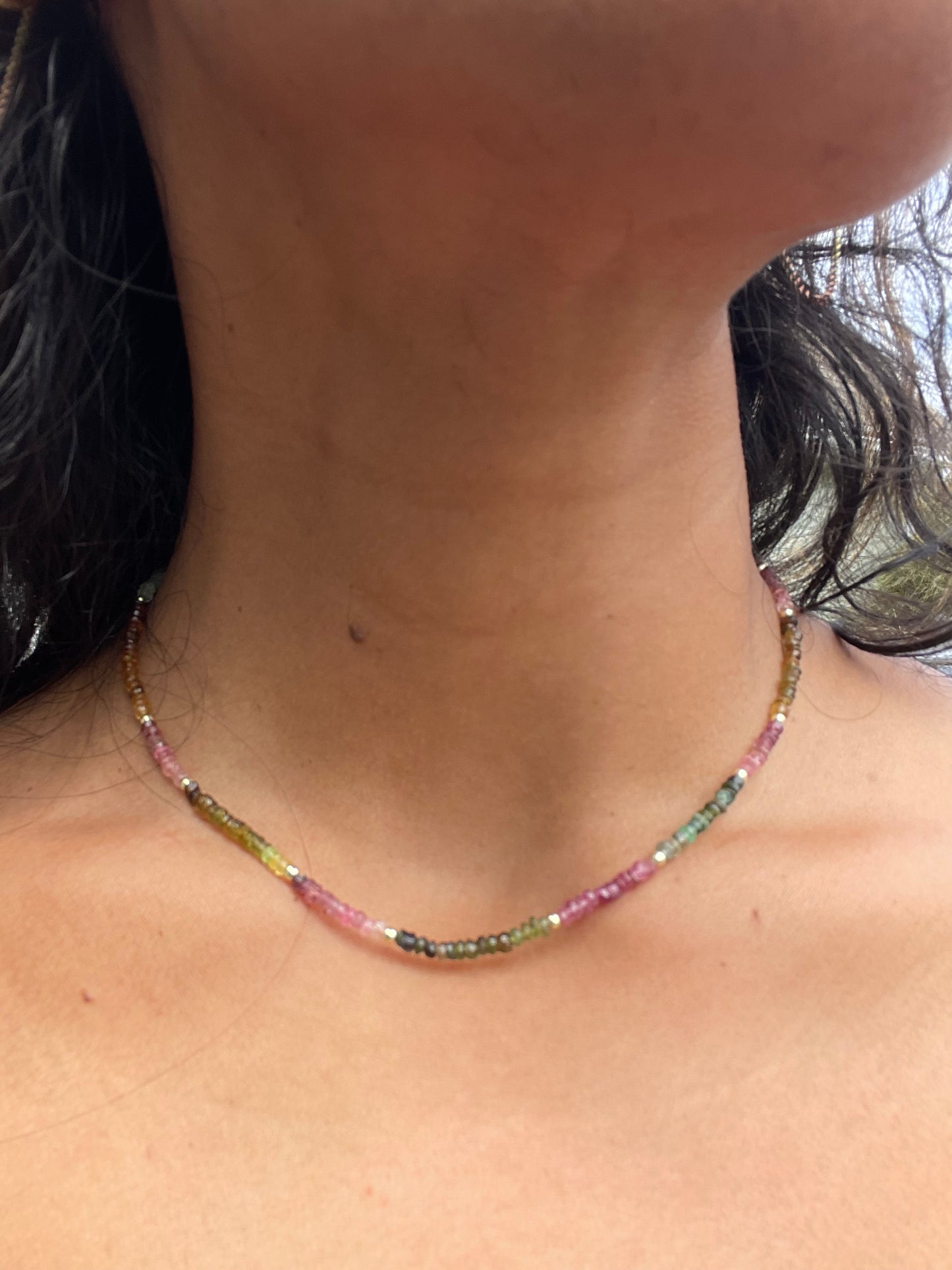 Tourmaline necklace