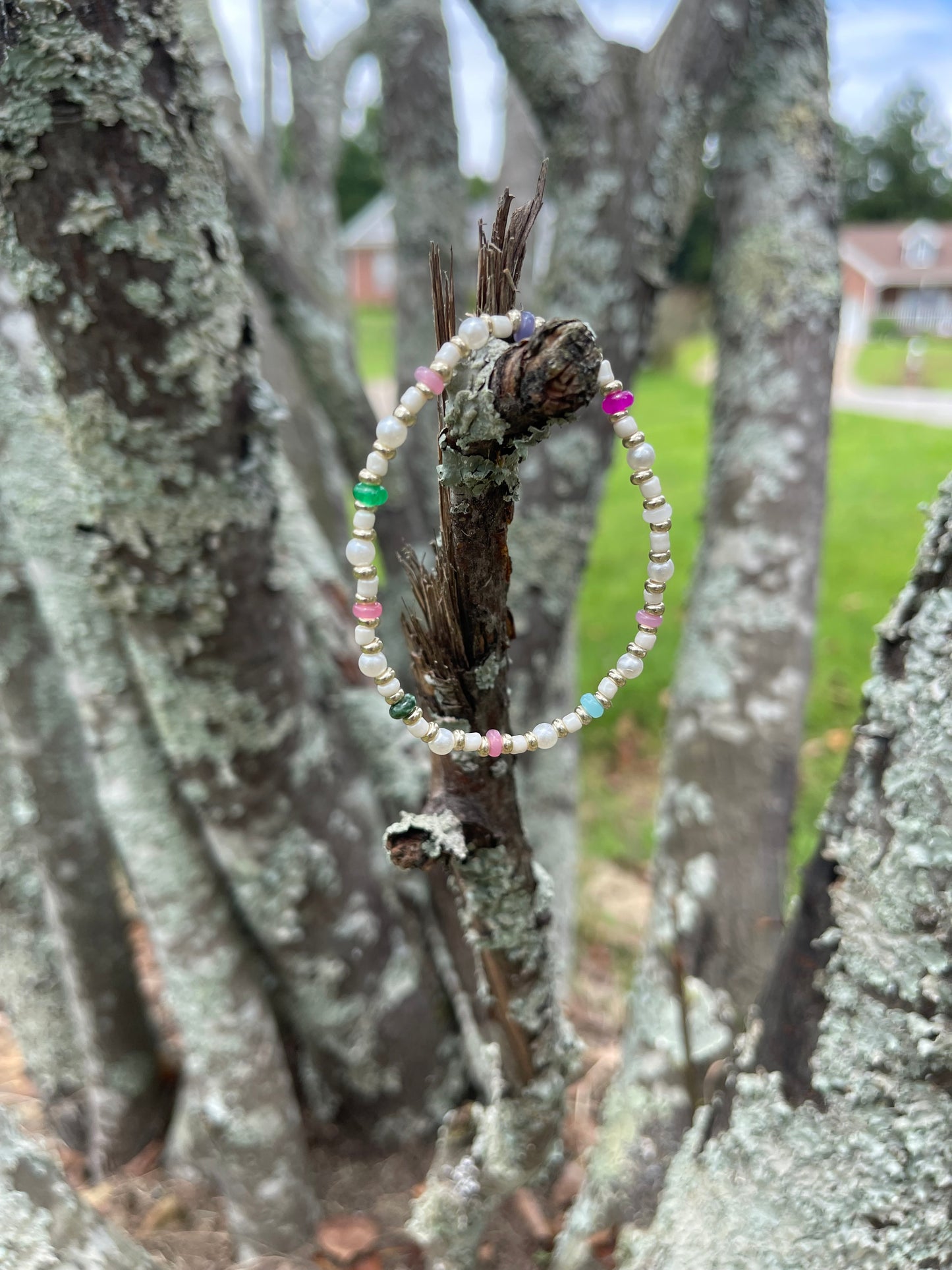 Multicolor gemstone set