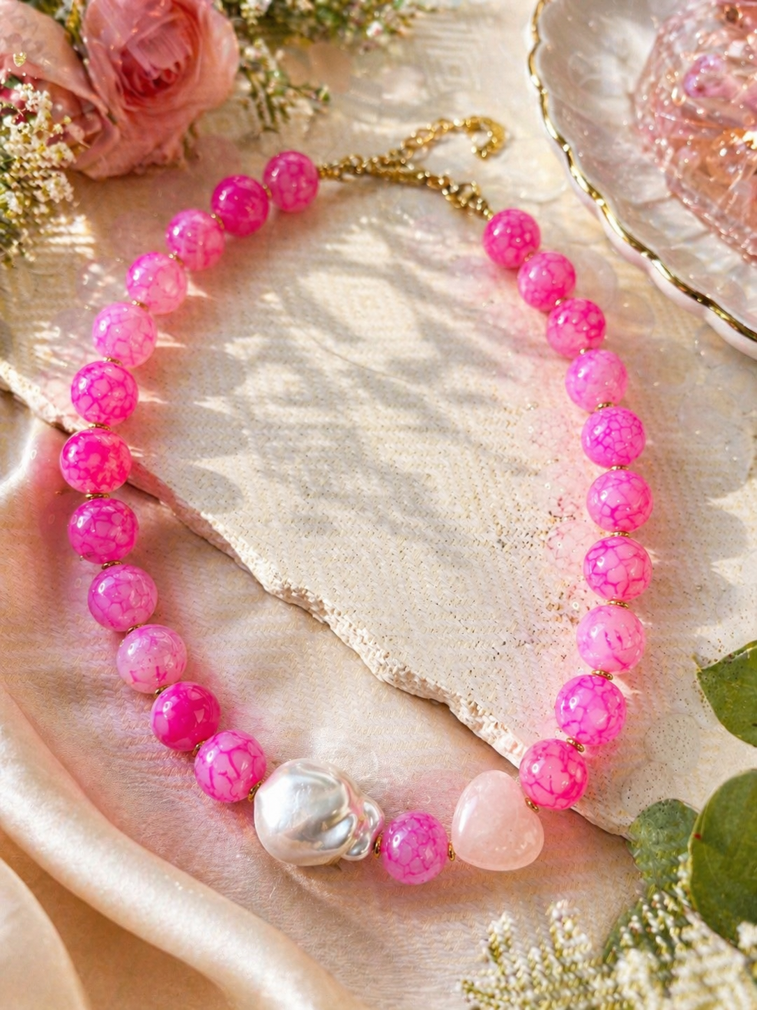 Blush Crush Pearl Necklace