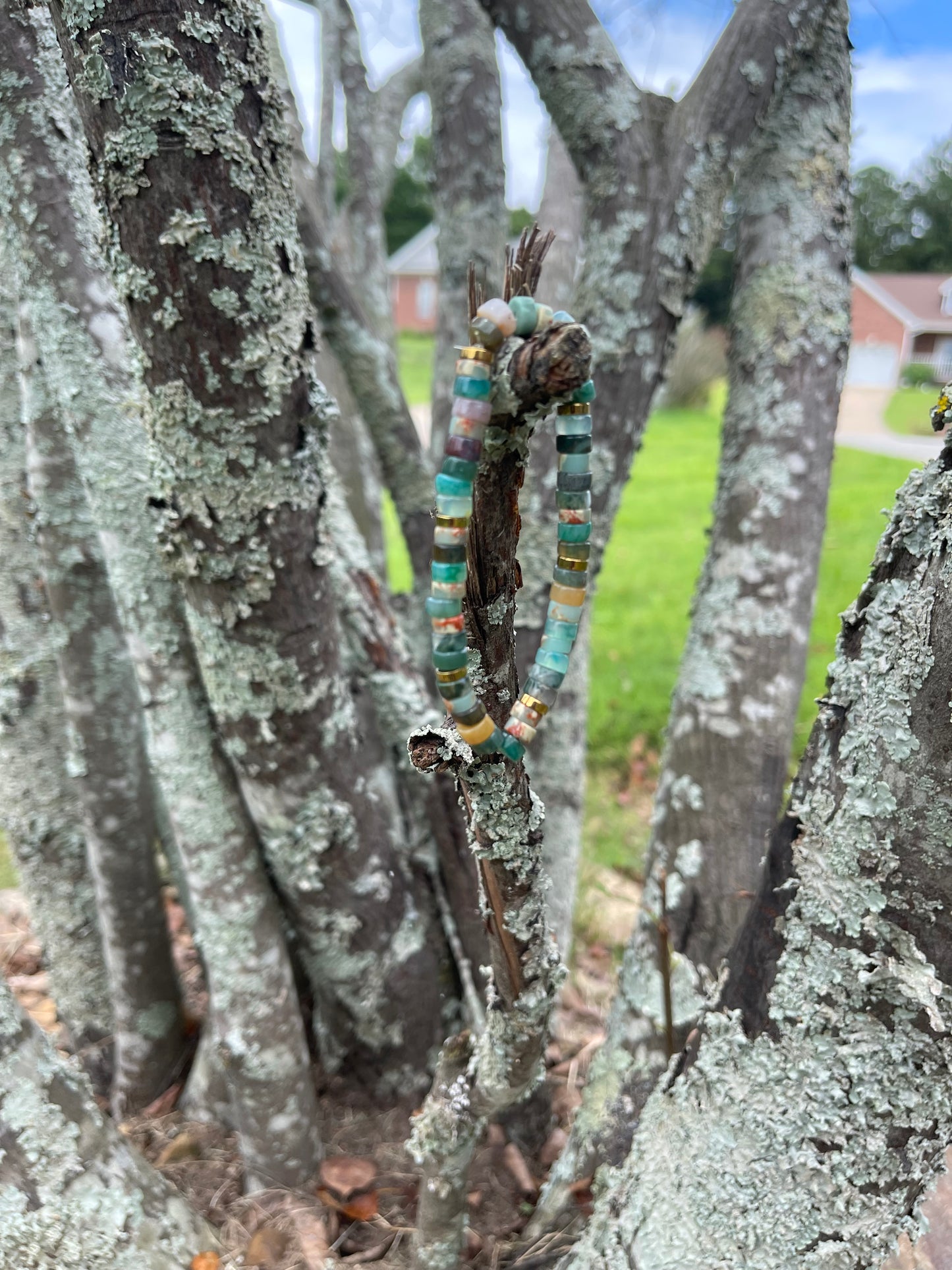 Jade gemstone bracelets