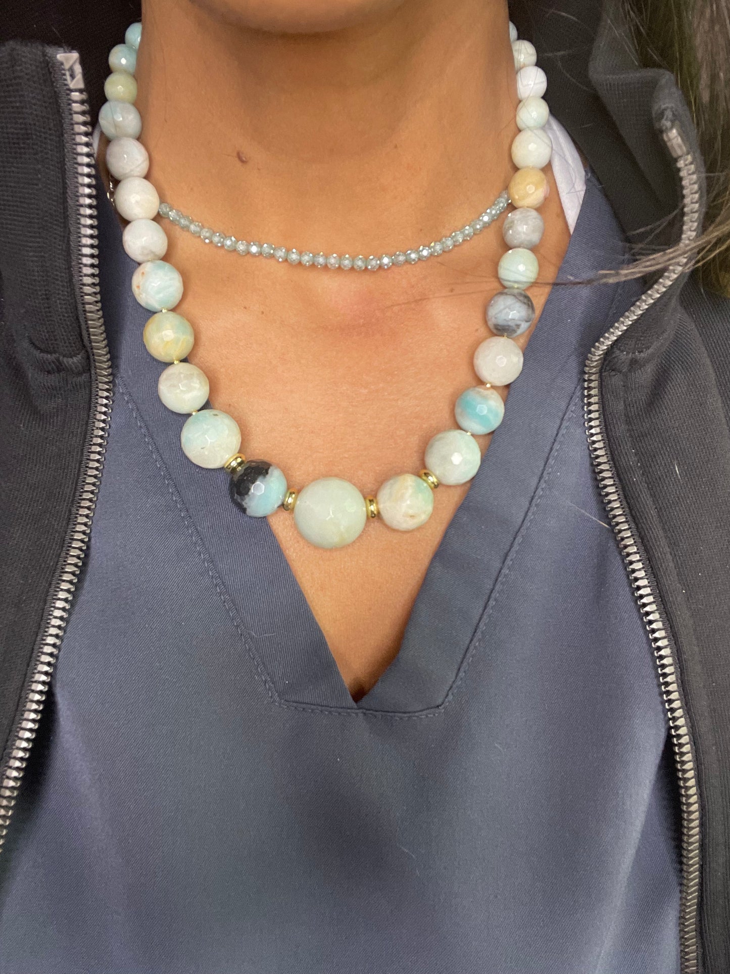 Ocean Mist Amazonite Necklace