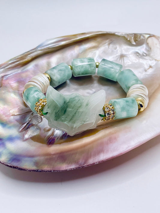 Tian Shan Jade Fox Bracelet