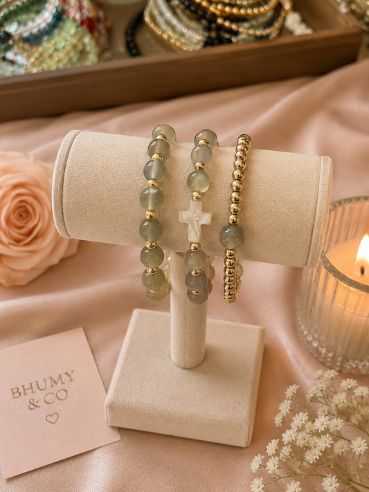 Sage Blessings Bracelet Stack