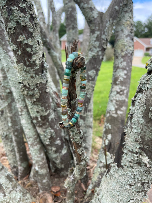 Jade gemstone bracelets