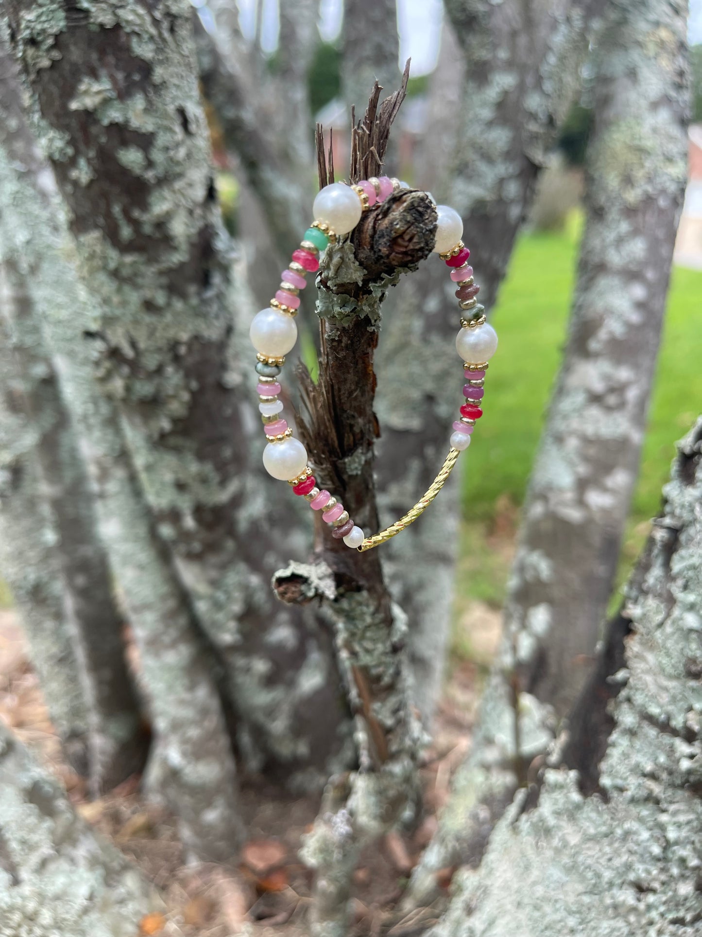Multicolor gemstone set