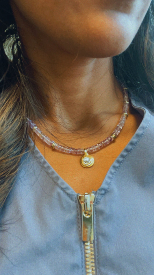 Ametrine Charm Necklace