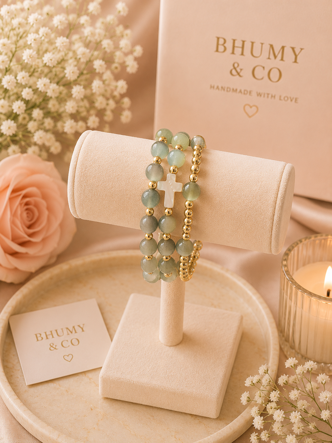 Seafoam Serenity Bracelet Stack