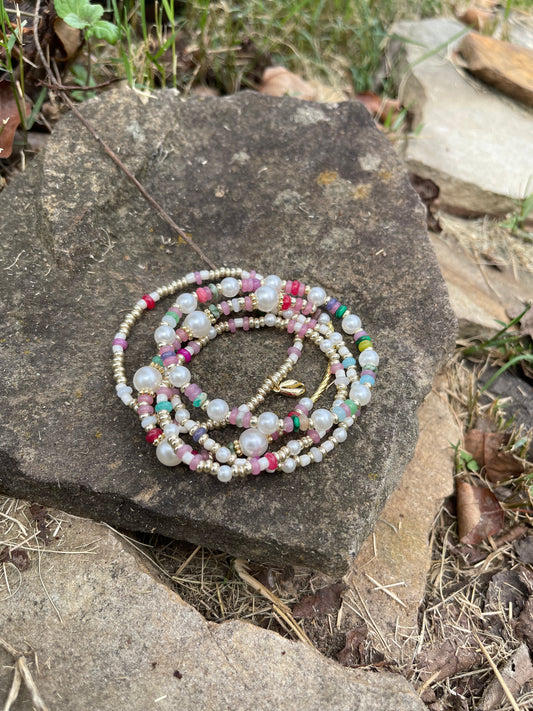 Multicolor gemstone set