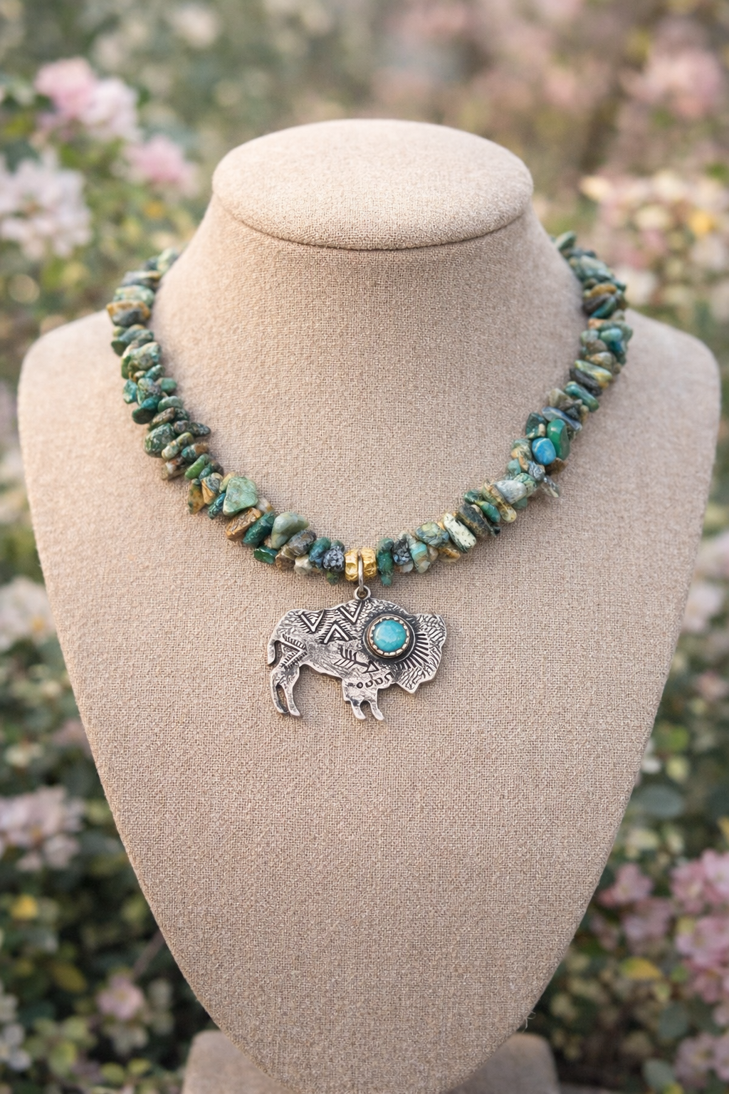 🦬 Desert Guardian Necklace