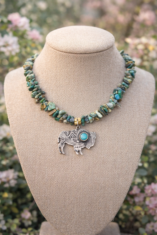 🦬 Desert Guardian Necklace